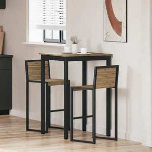 vidaXL Mese de sufragerie Lemn compozit imagine