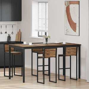 vidaXL Mese de sufragerie Lemn compozit imagine