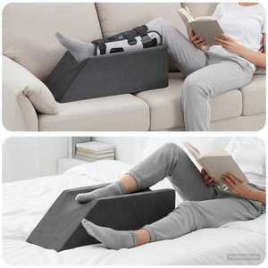 vidaXL Perna pentru picioare Simplu Gri imagine