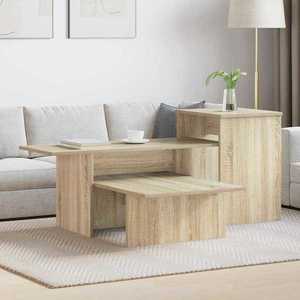 vidaXL Masă de consolă Stejar Sonoma 80 x 50 x 225 cm Lemn compozit imagine