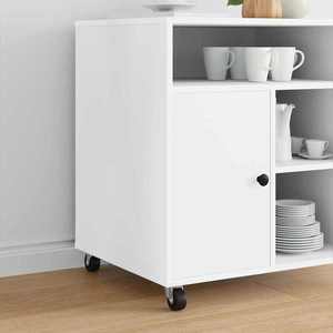 vidaXL Roată pivotantă 2 pcs Argintiu 60 x 60 x 50 mm Fier și nylon imagine