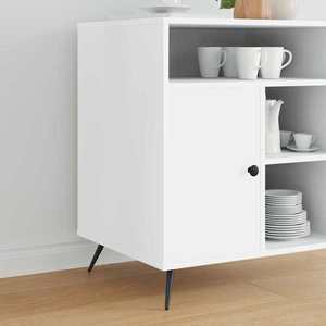 vidaXL Picioare verticale 2 pcs Negru 56 x 56 x 100 mm Fier imagine