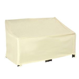 Outsunny Husă de protecție pentru mobilier de grădină cearceaf impermeabil 140L x 84l x 56/94H cm Oxford de înaltă densitate 600D Bej | Aosom Romania imagine