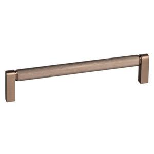 Maner pentru mobila Brooklyn, finisaj bronz periat, L: 170 mm imagine