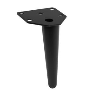 Picior pentru mobilier Anchor, finisaj negru mat GT, H: 100 mm imagine