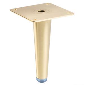 Picior pentru mobilier Spire, finisaj auriu periat GT, H: 130 mm imagine