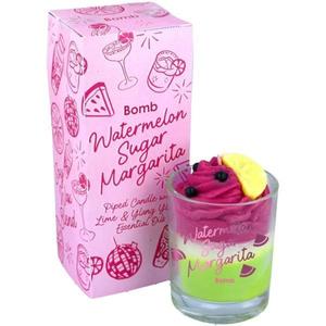 Lumanare parfumata in vas de sticla Watermelon Sugar Margarita Piped Bomb Cosmetics imagine