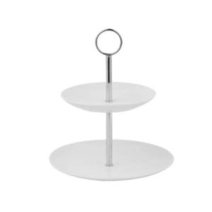 Platou etajat din ceramică, 21×15 cm imagine