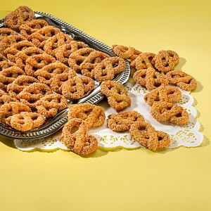 Pretzeluri caramelizate imagine