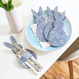 4 Accesorii tacâmuri "Iepuraș" imagine