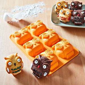 Mucegai din silicon "Bufnițe" imagine