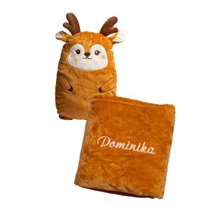 Pernă de pluș 2 în 1 Ren imagine