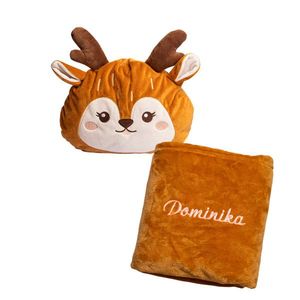 Pernă de pluș 2 în 1 Ren imagine