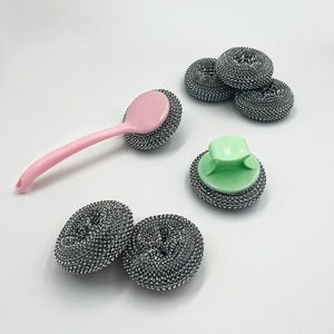 Set de 10 bureti din otel inoxidabil cu mâner imagine