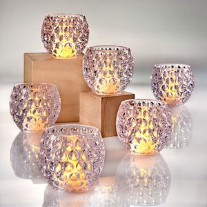 3 suporturi LED pentru lumânări de ceai imagine