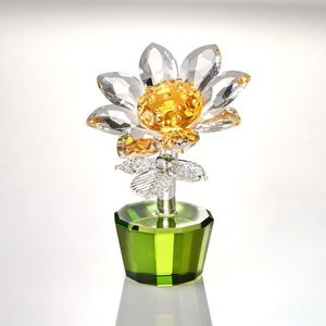 Decorațiune Floarea-soarelui din sticlă imagine