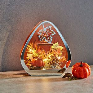 Decor de toamnă cu iluminare LED imagine