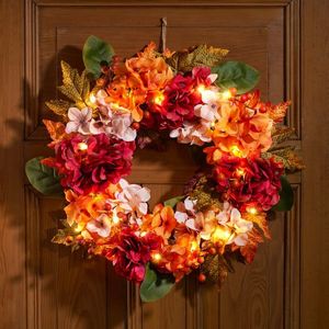 Coroniță de toamnă LED imagine