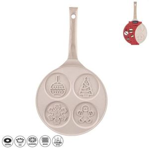 Tigaie CREMA pentru ouă ochiuri – clătite de Crăciun imagine