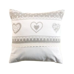Pernă cu imprimeu de inimă imagine