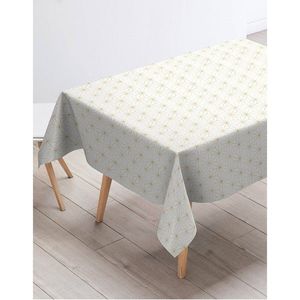 Față de masă cu modele geometrice metalice imagine