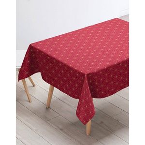 Față de masă cu modele geometrice metalice imagine