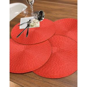 Set de 4 șervețele cu design metalic imagine