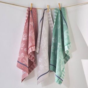 Set de 3 prosoape de bucătărie jacquard cu motive forestiere imagine