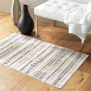 Covor cu motiv berber, efect uzat imagine