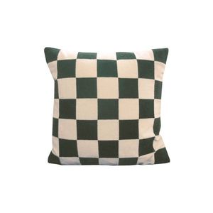 Pernă cu model de șah imagine