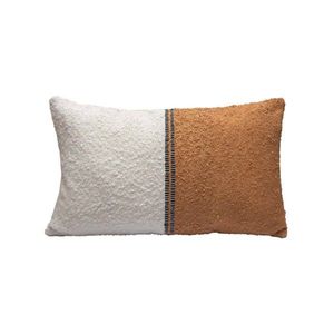 Pernă dreptunghiulară în două culori imagine