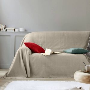 Colecție de cuverturi și fețe de pernă țesute manual, în culori uni imagine