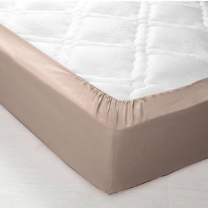 Cearșaf cu elastic, culoare uni, de la Colombine, adâncime 32 cm, din bumbac imagine