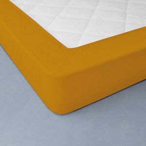 Cearșaf cu elastic, culoare uni, de la Colombine, adâncime 32 cm, din bumbac imagine