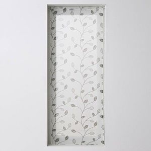 Cortină din vitraliu cu motiv de frunze și finisaj cu ochiuri imagine