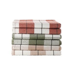 Set de prosoape de bucătărie în carouri, bumbac/in imagine