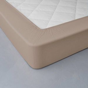 Cearșaf cu elastic, culoare uni, marca Colombine, jerseu, adâncime colț 40 cm imagine