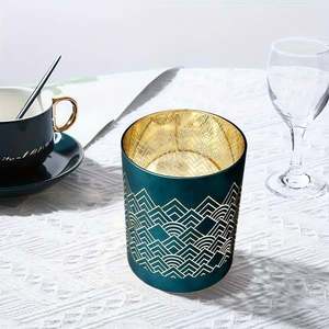 Suport de lumânare LED din sticlă Barca imagine