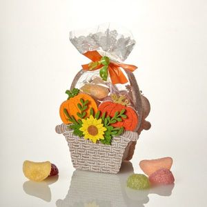 Coș cadou de toamnă Dovleac imagine