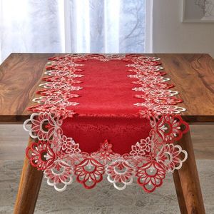 Traversă de masă cu dantelă imagine