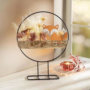 Decorațiune metalică Vulpe de toamnă imagine