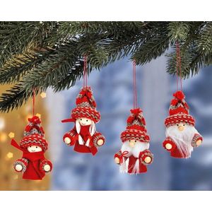 Decorațiuni Crăciun Familie de iarnă 4bc imagine