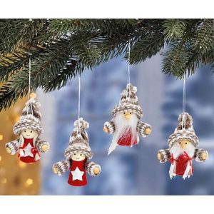 Decorațiuni Crăciun Familie de iarnă 4bc imagine