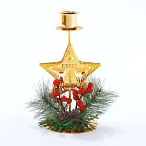 Sfeșnic cu stea și crenguță imagine