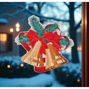 Autocolant pentru ușă Clopoței de Crăciun imagine