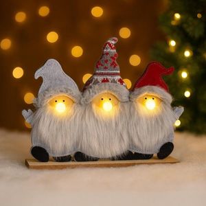 Spiriduși decorativi cu nasuri luminoase imagine