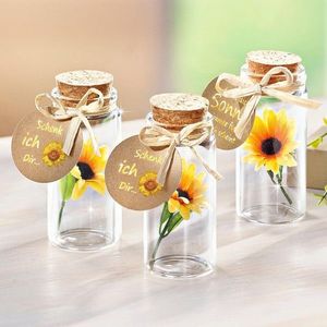 Set cadou Floarea-soarelui în borcan, set 3 buc. imagine