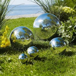 Sferă decorativă din oțel imagine