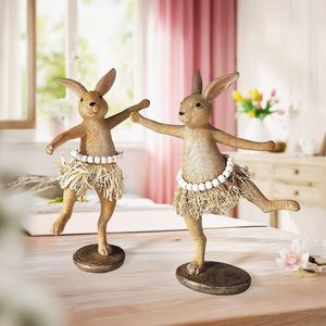 Iepurași dansatori, set 2 buc. imagine