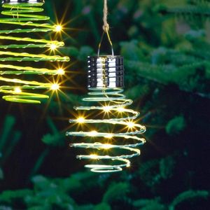 Lumină suspendată solară Spirală imagine